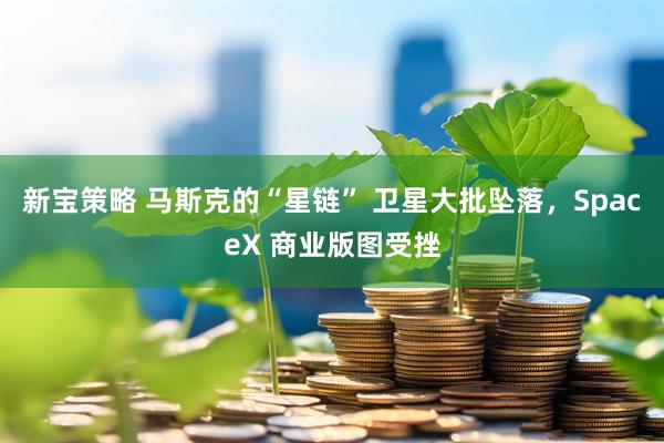 新宝策略 马斯克的“星链” 卫星大批坠落，SpaceX 商业版图受挫